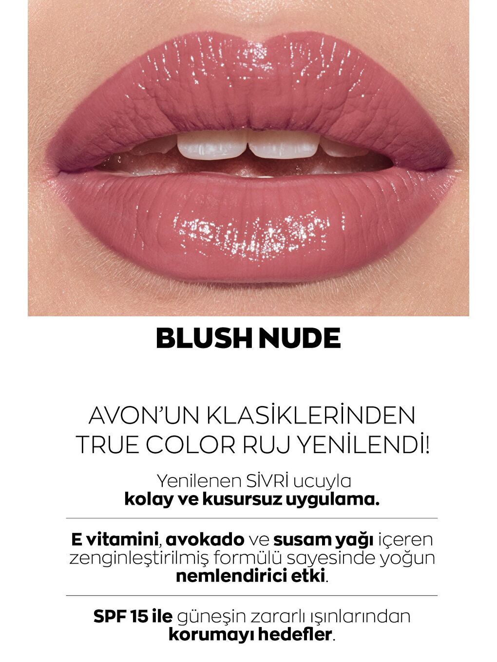 AVON Ultra Kremsi Ruj Paketi Blush Nude, Cappuccino ve Red 2000 - 2