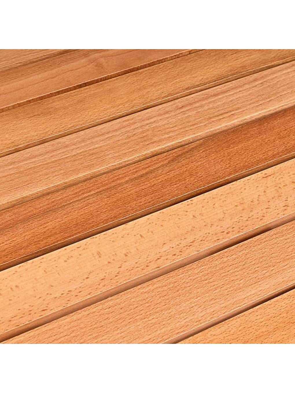 Kahverengi Katlanır Bistro Yemek Masası - Meşe - 60x60 cm-3