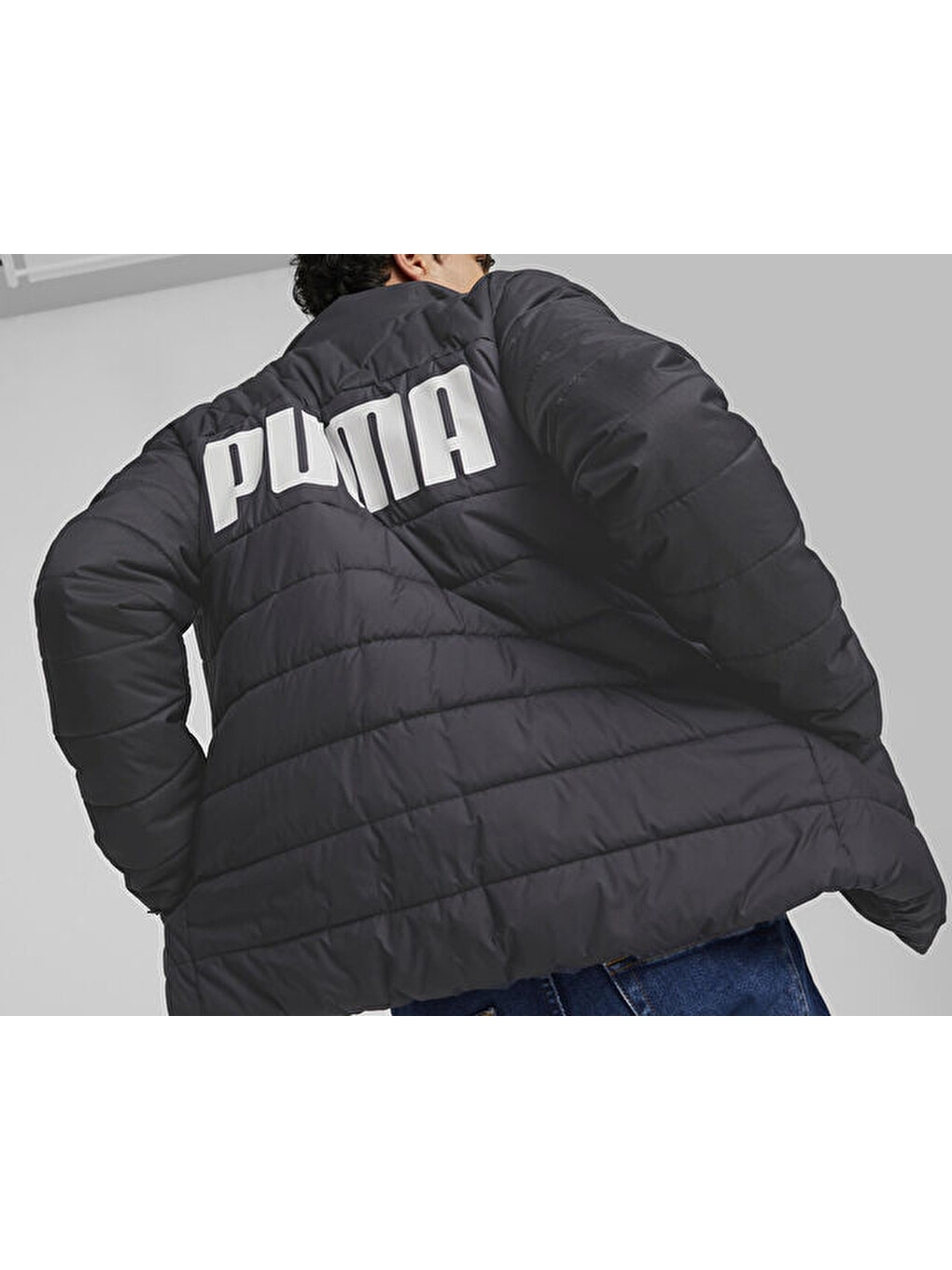 Ess+ Padded Jacket Erkek Günlük Mont 84934901 Siyah-3