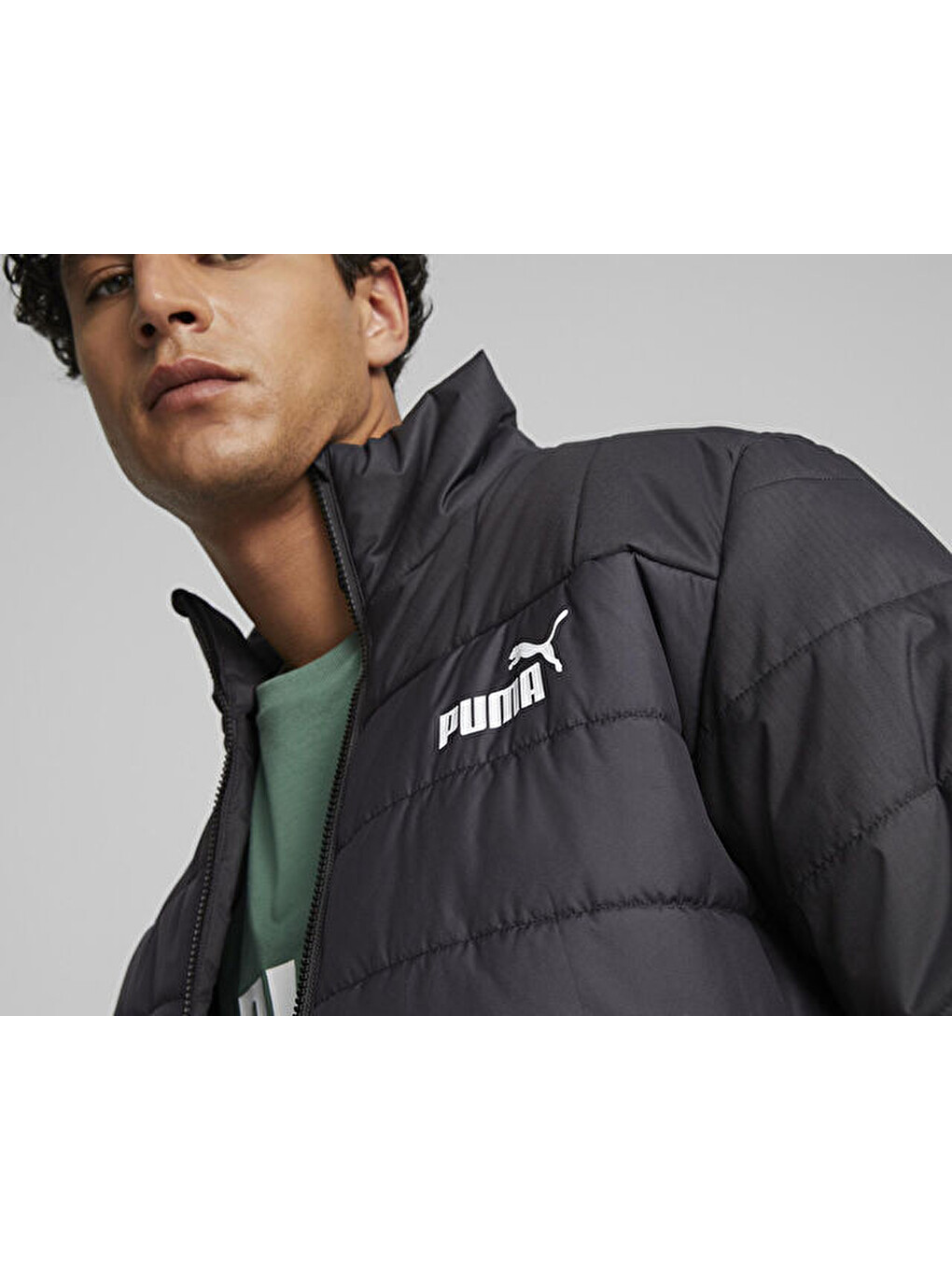 Ess+ Padded Jacket Erkek Günlük Mont 84934901 Siyah-4