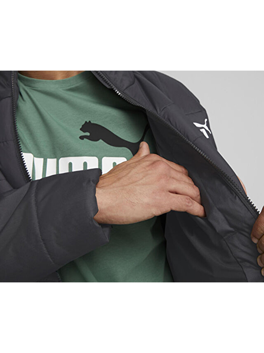Ess+ Padded Jacket Erkek Günlük Mont 84934901 Siyah-5