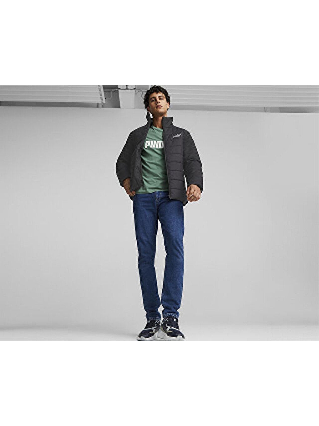 Ess+ Padded Jacket Erkek Günlük Mont 84934901 Siyah-6