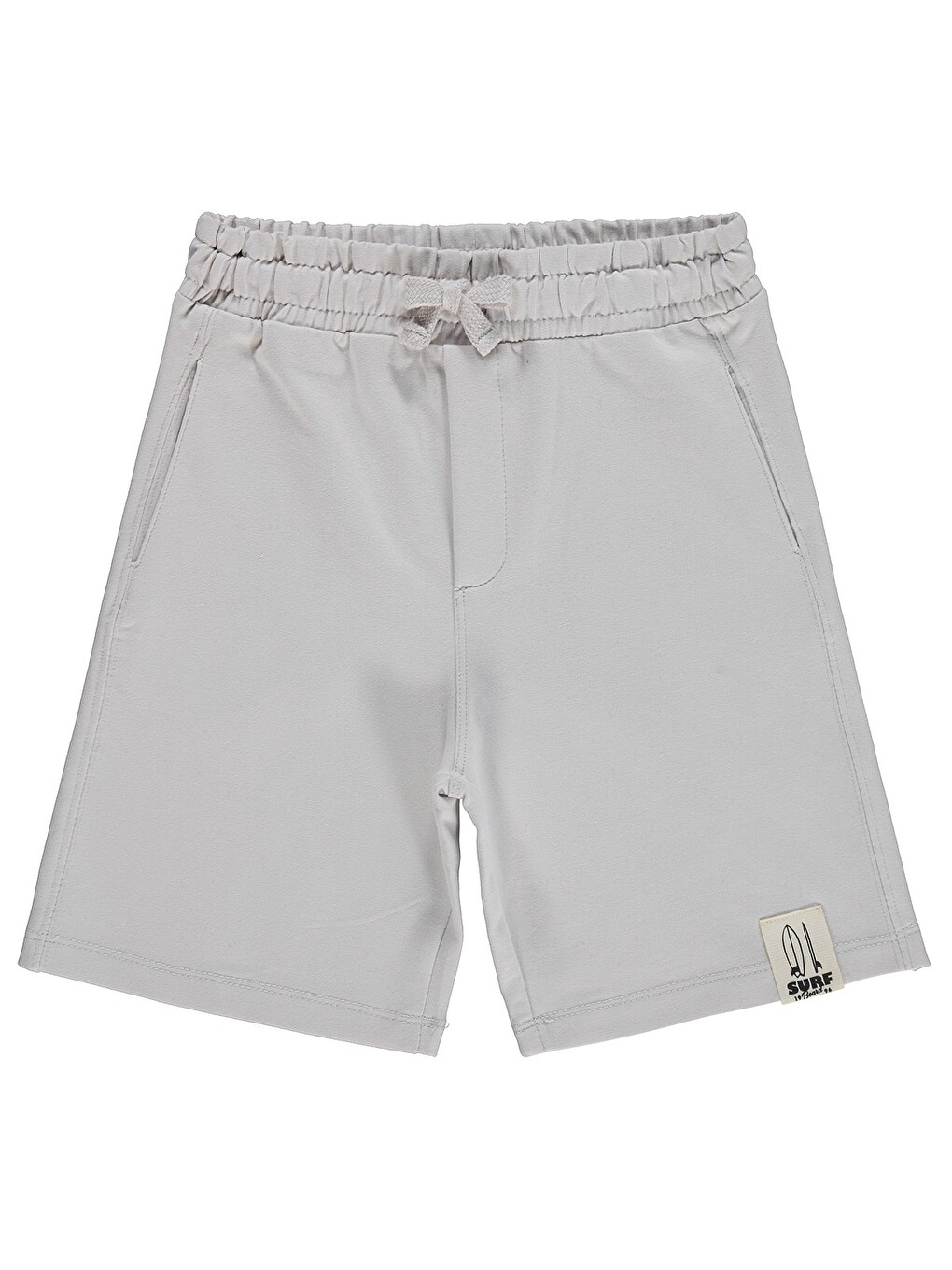 Gri Boys Basic Etiketli 6-9 Yaş Kapri - Koyu Taş Rengi