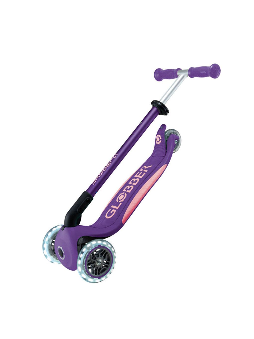 Elite Deluxe Işıklı Scooter Koyu Mor 439-603-2