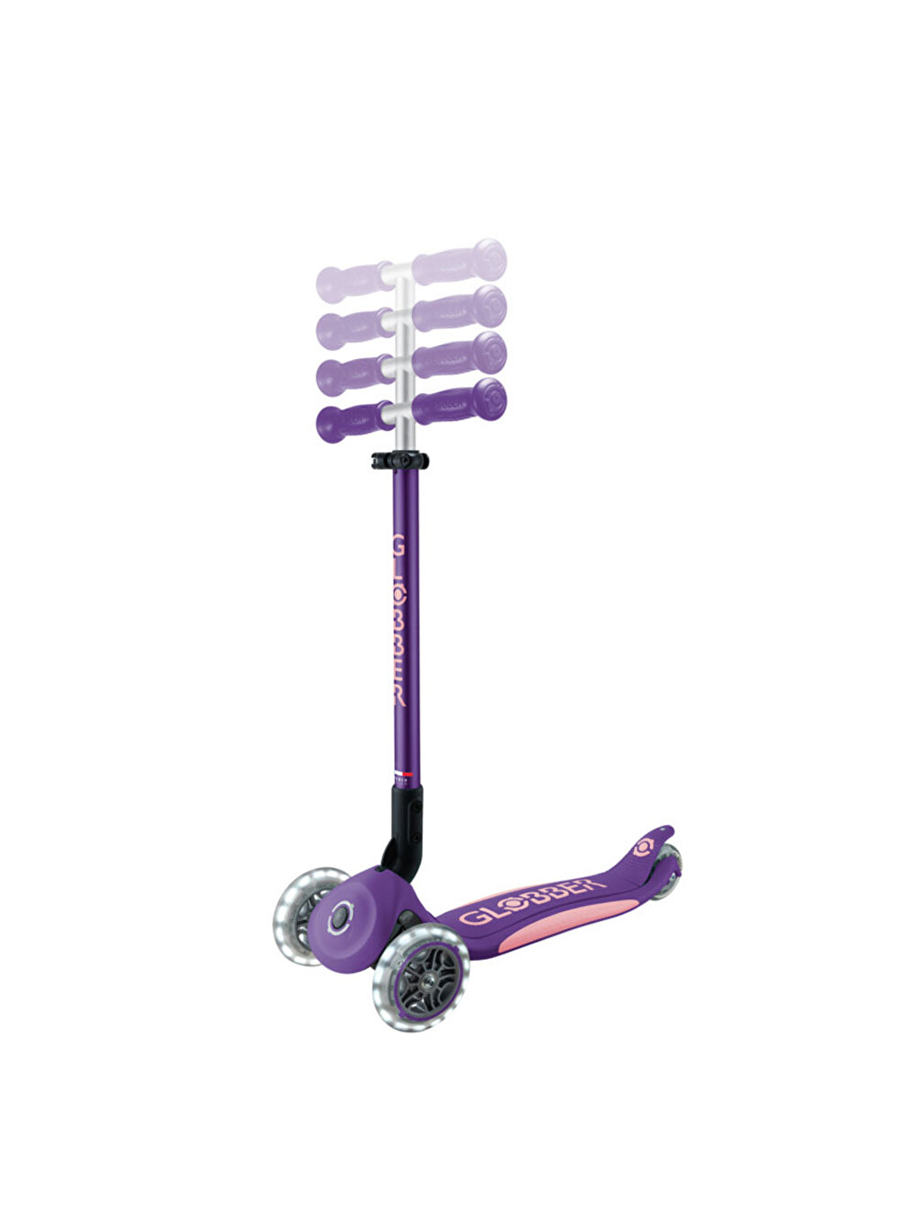 Elite Deluxe Işıklı Scooter Koyu Mor 439-603-4