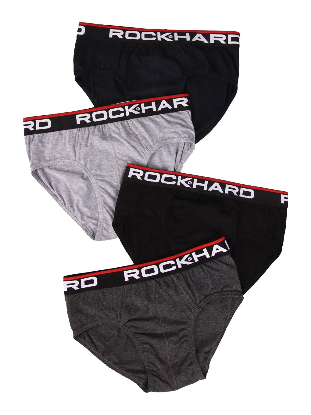 ROCKHARD Karışık Asorti Erkek Slip Külot 4'lü Paket