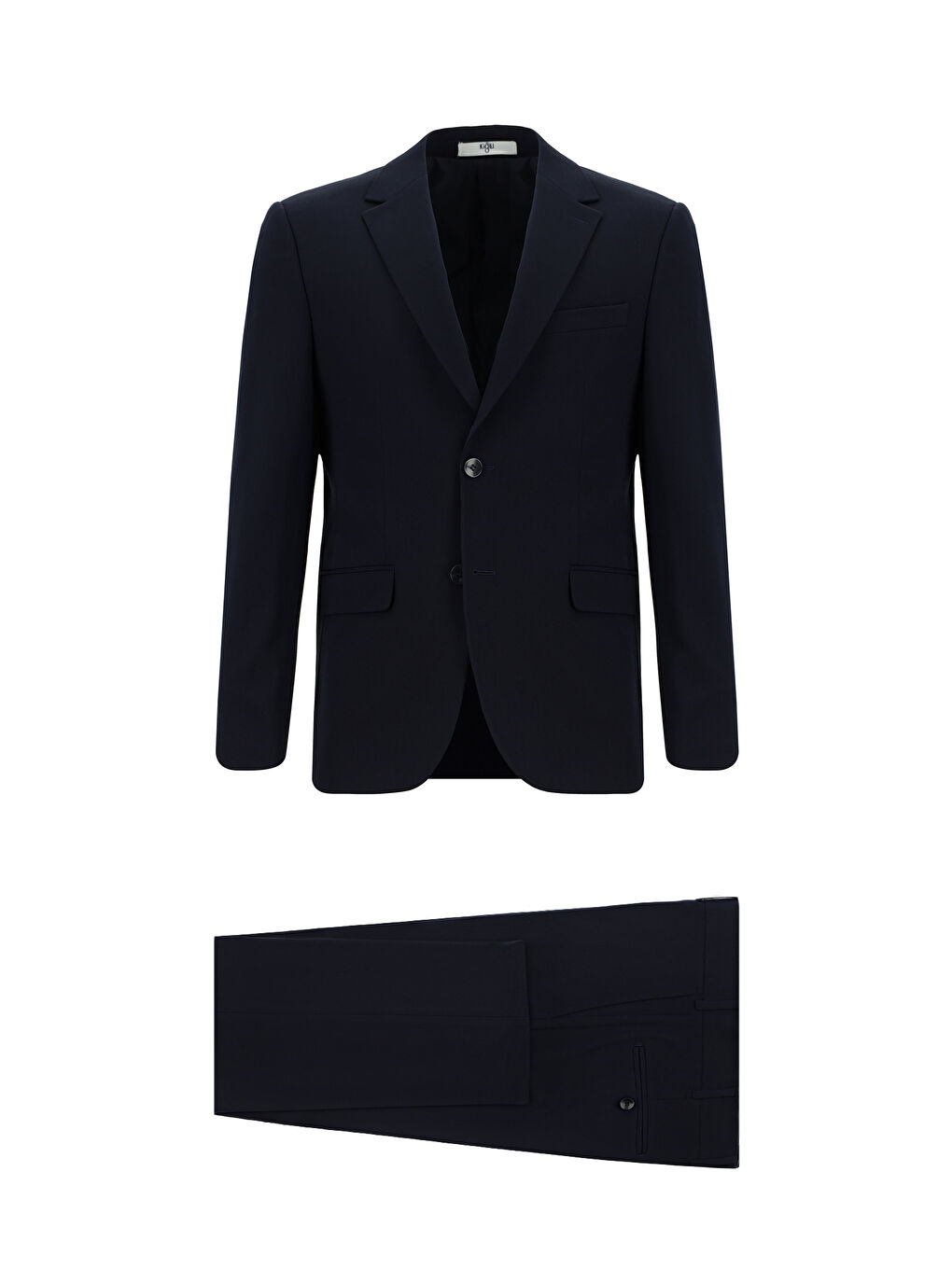 Lacivert Slim Fit Dar Kesim Klasik Takım Elbise