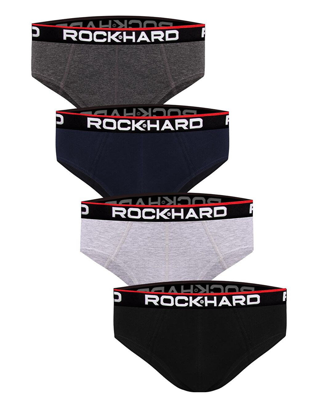 ROCKHARD Karışık Asorti Erkek Slip Külot 4'lü Paket - 1