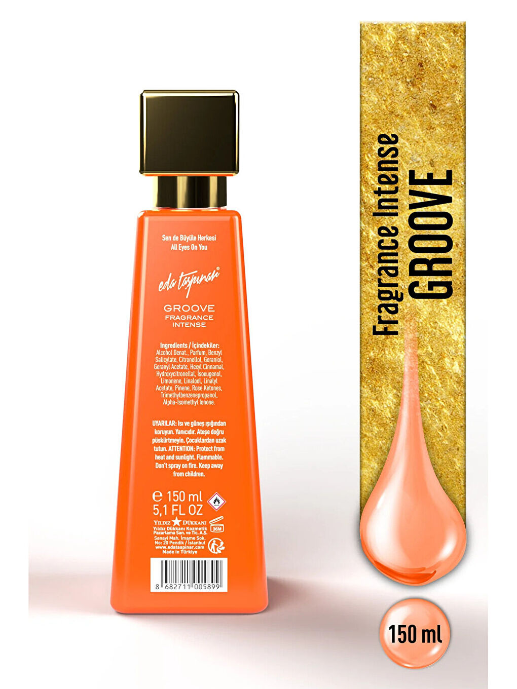 Groove Fragrance Intense Eau De Parfum – Çiçeksi & Zarif Koku 150 ml-1