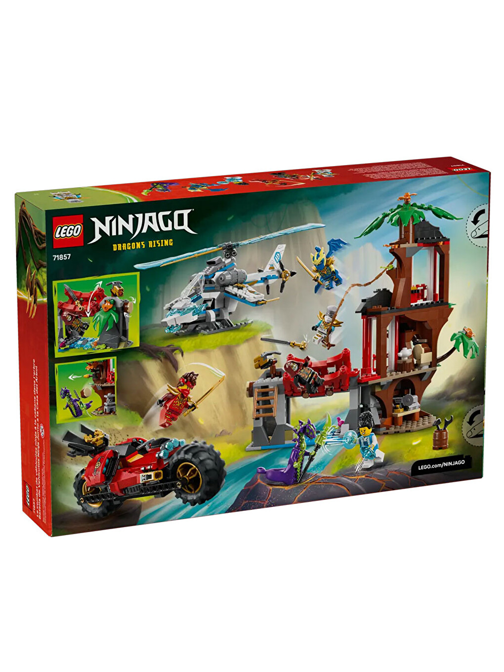 Nınjago Ninja Aracı Ağaç Ev Savaşı 71857-4