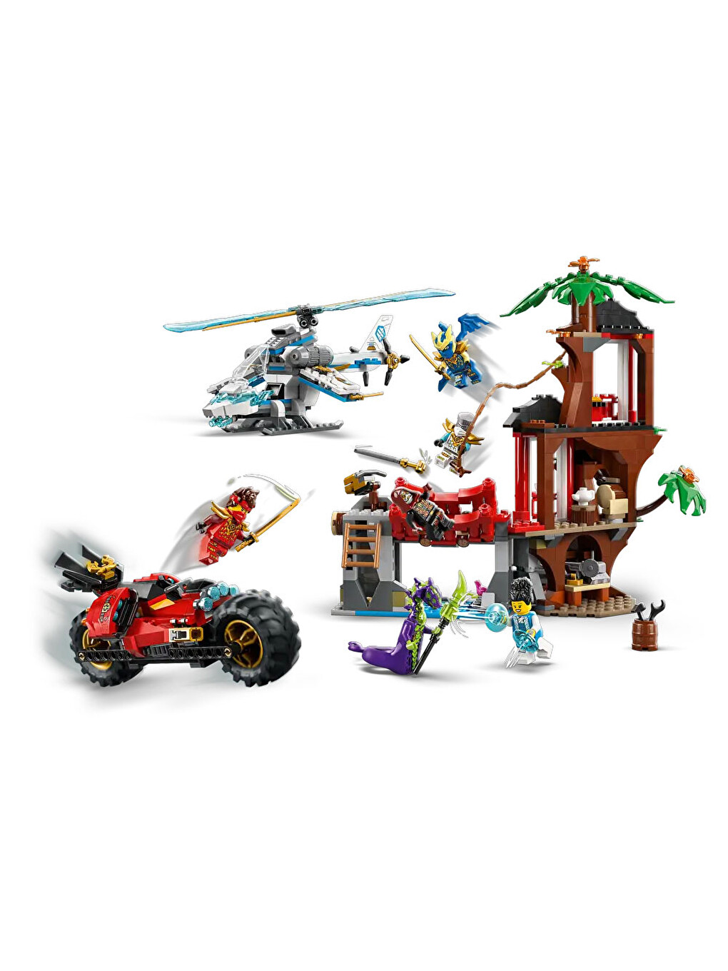 Nınjago Ninja Aracı Ağaç Ev Savaşı 71857-6