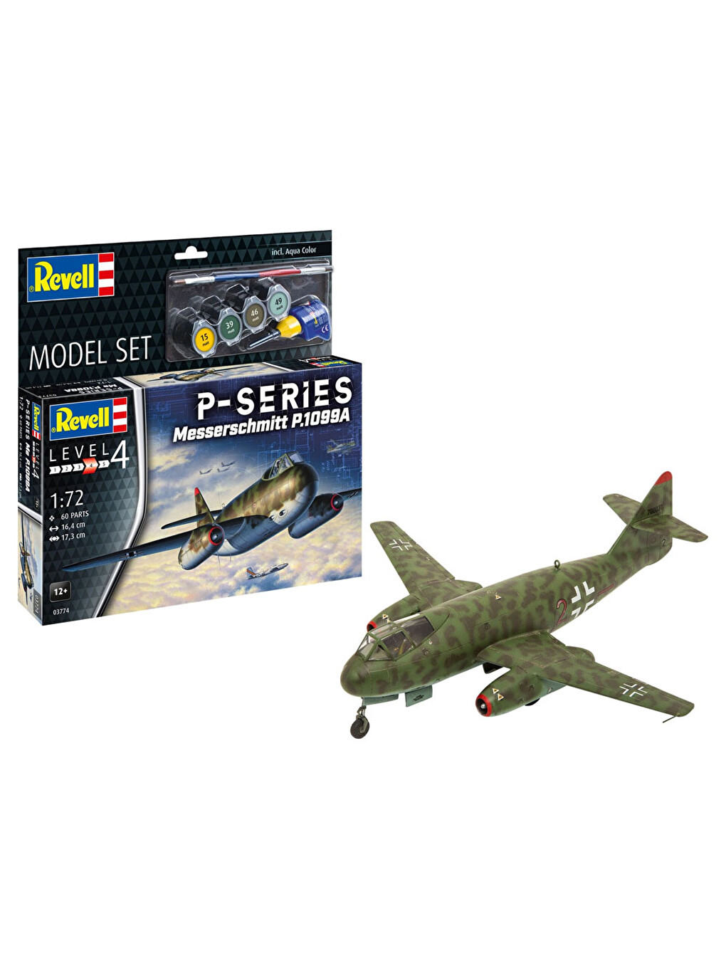 Model Set Uçak Messerschmitt P.1099a - P-series 63774