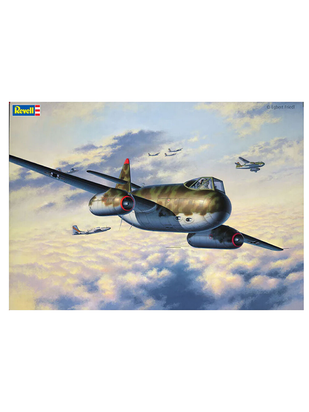 Model Set Uçak Messerschmitt P.1099a - P-series 63774-2