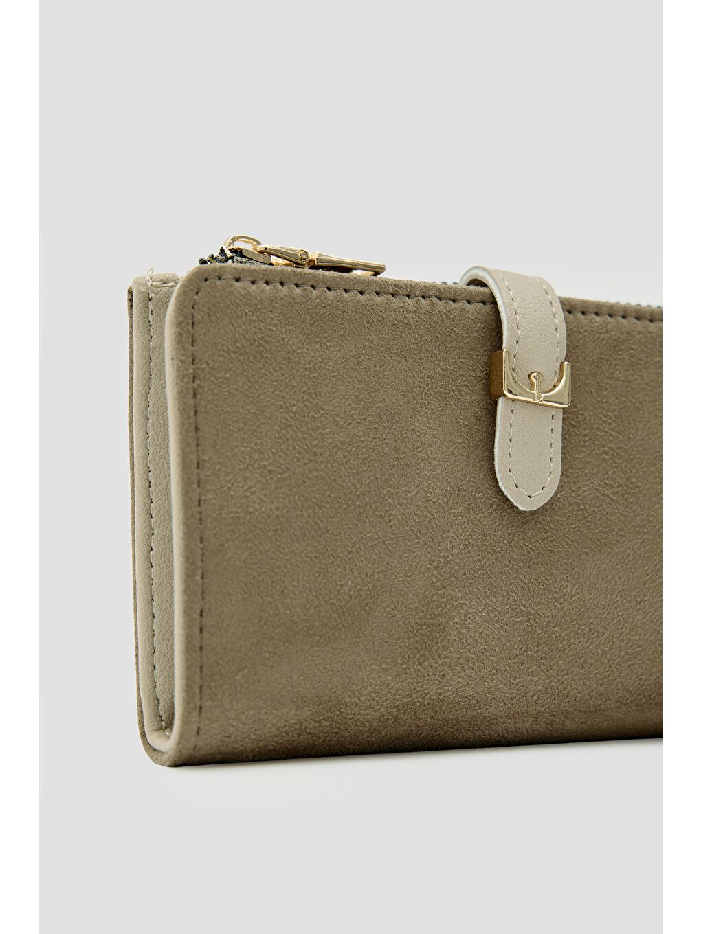 Bej Kemerli Alpha Cüzdan Süet Vizon-3