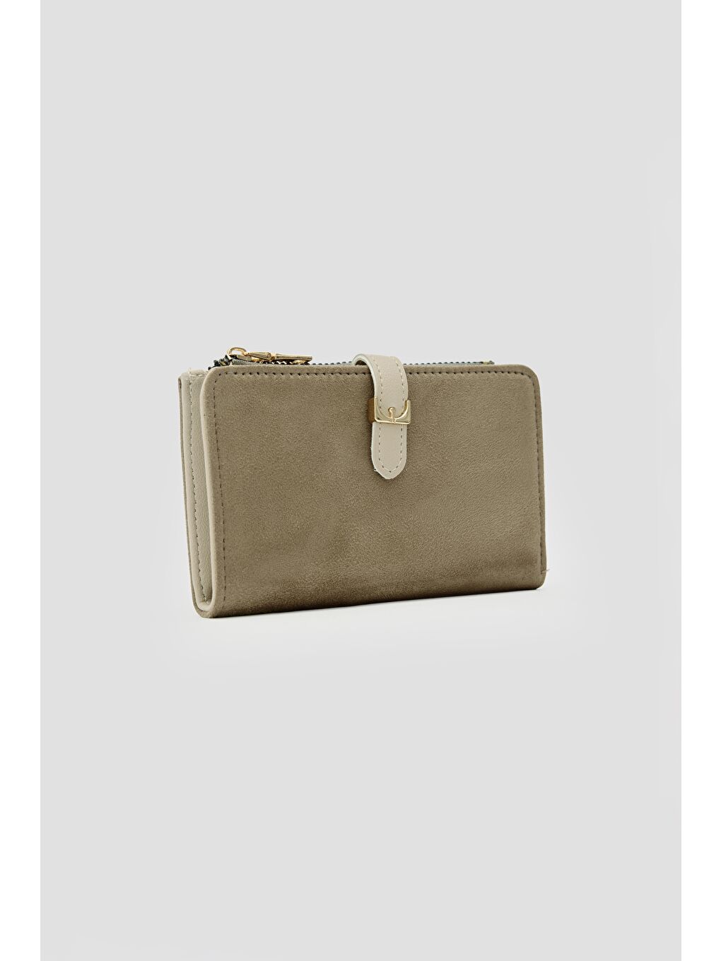 Bej Kemerli Alpha Cüzdan Süet Vizon-5