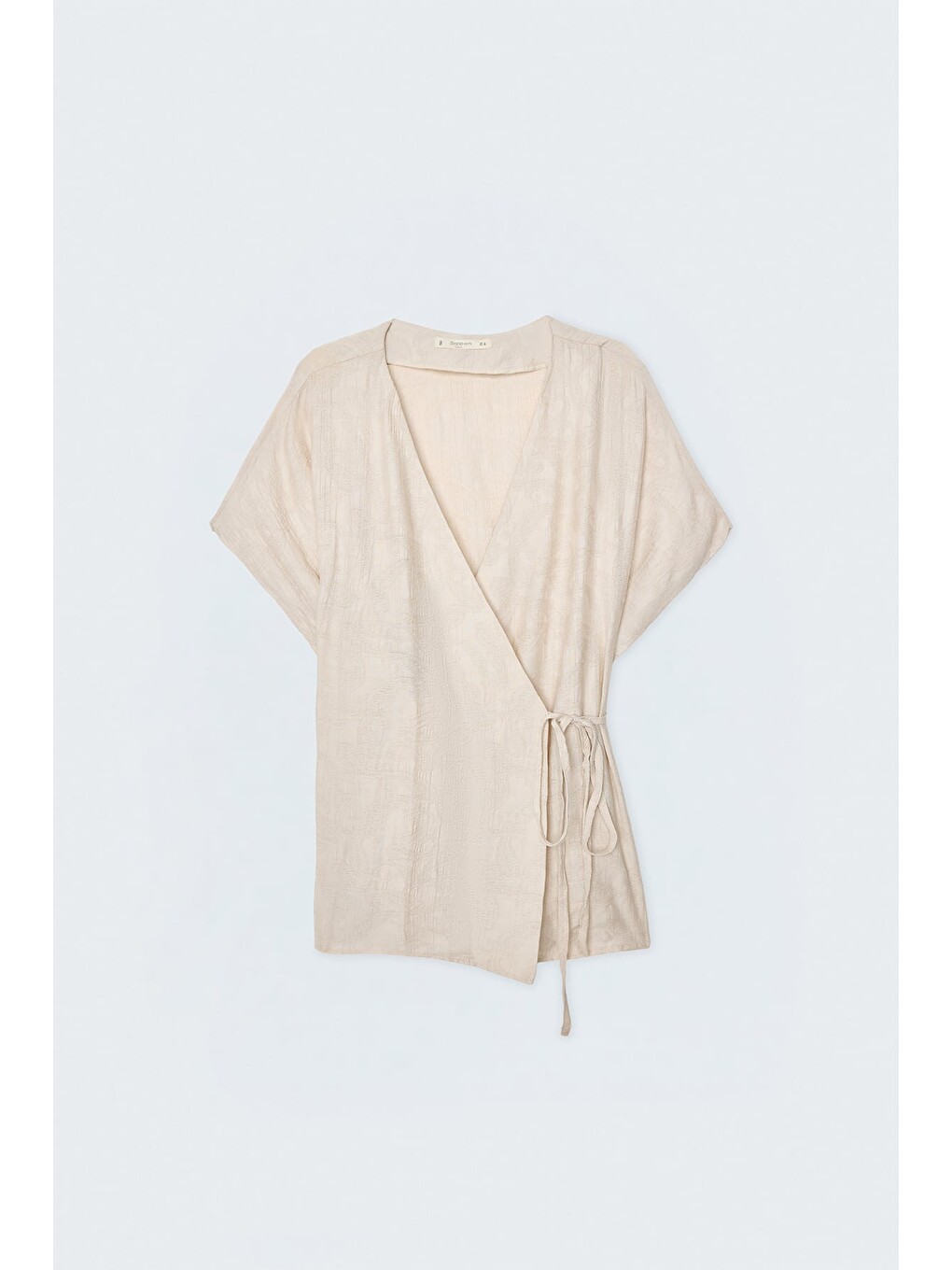 Bej Lily Kimono - Taş-3