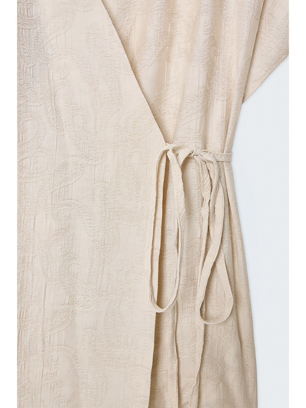 Bej Lily Kimono - Taş-5