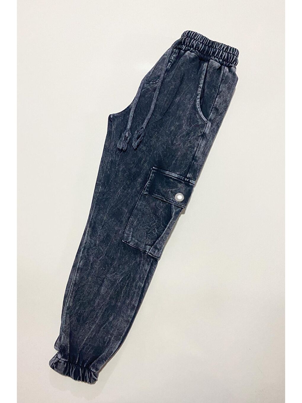 Antrasit Erkek Çocuk Kargo Cepli Eşofman Altı ALT.0009-2