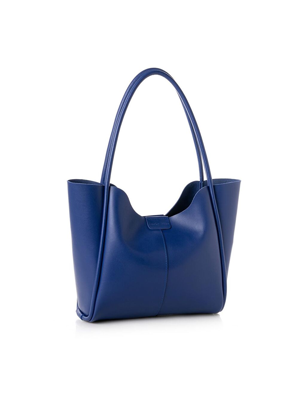 Mavi Tote Büyük Boy Kadın El ve Omuz Çantası-2