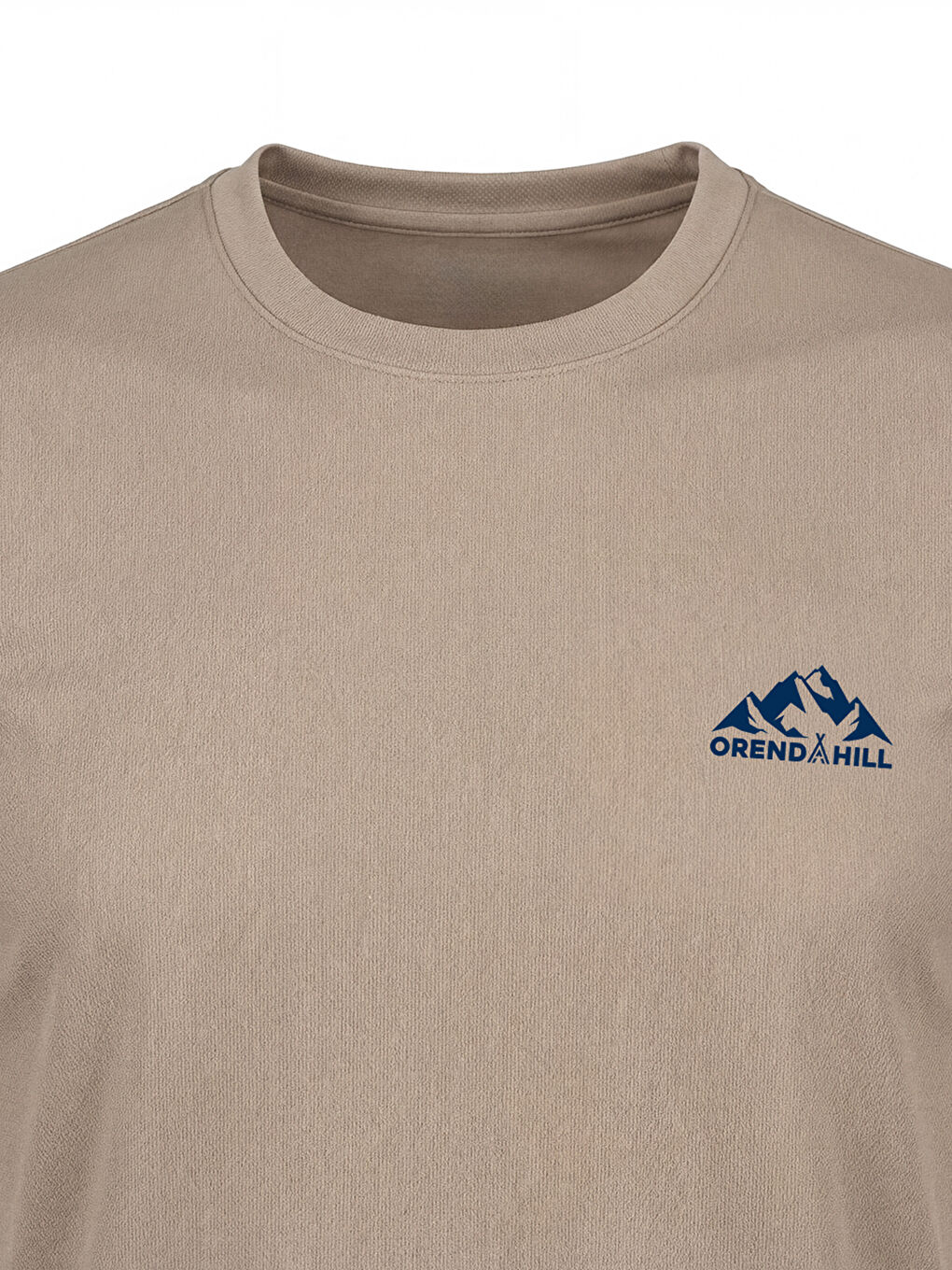 Bej Erkek Outdoor Activewear Tişört-1