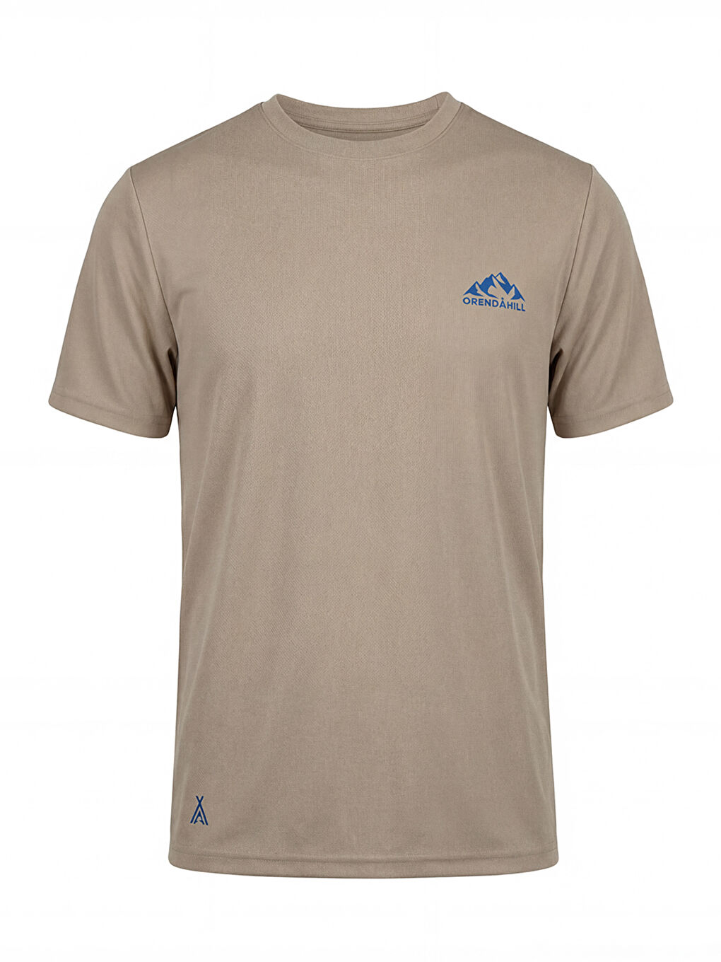 Bej Erkek Outdoor Activewear Tişört-2