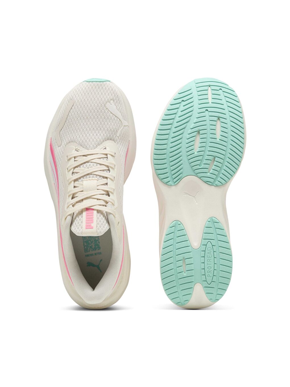 Pounce Lite Ekru Koşu Ayakkabısı-4