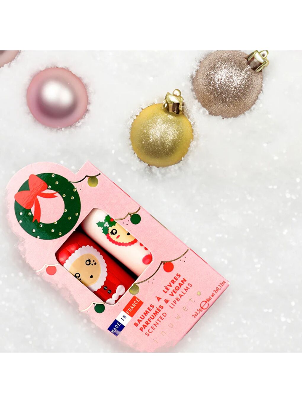 Fiyonk Figürlü 2’li Dudak Nemlendiricisi Seti Mango ve Pamuk Şekeri-2