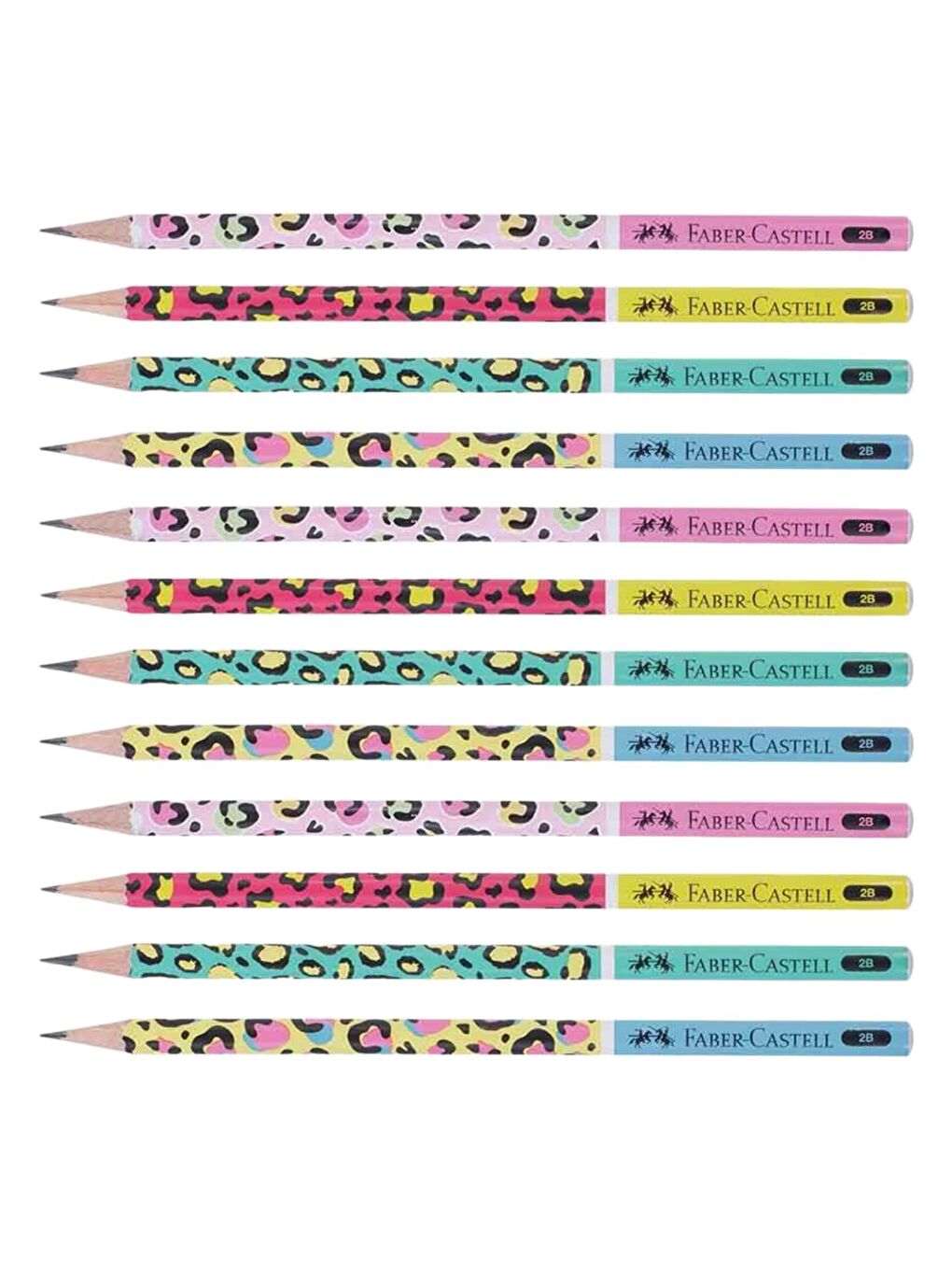 Safari 2B Yuvarlak Kurşun Kalem 12 Adet