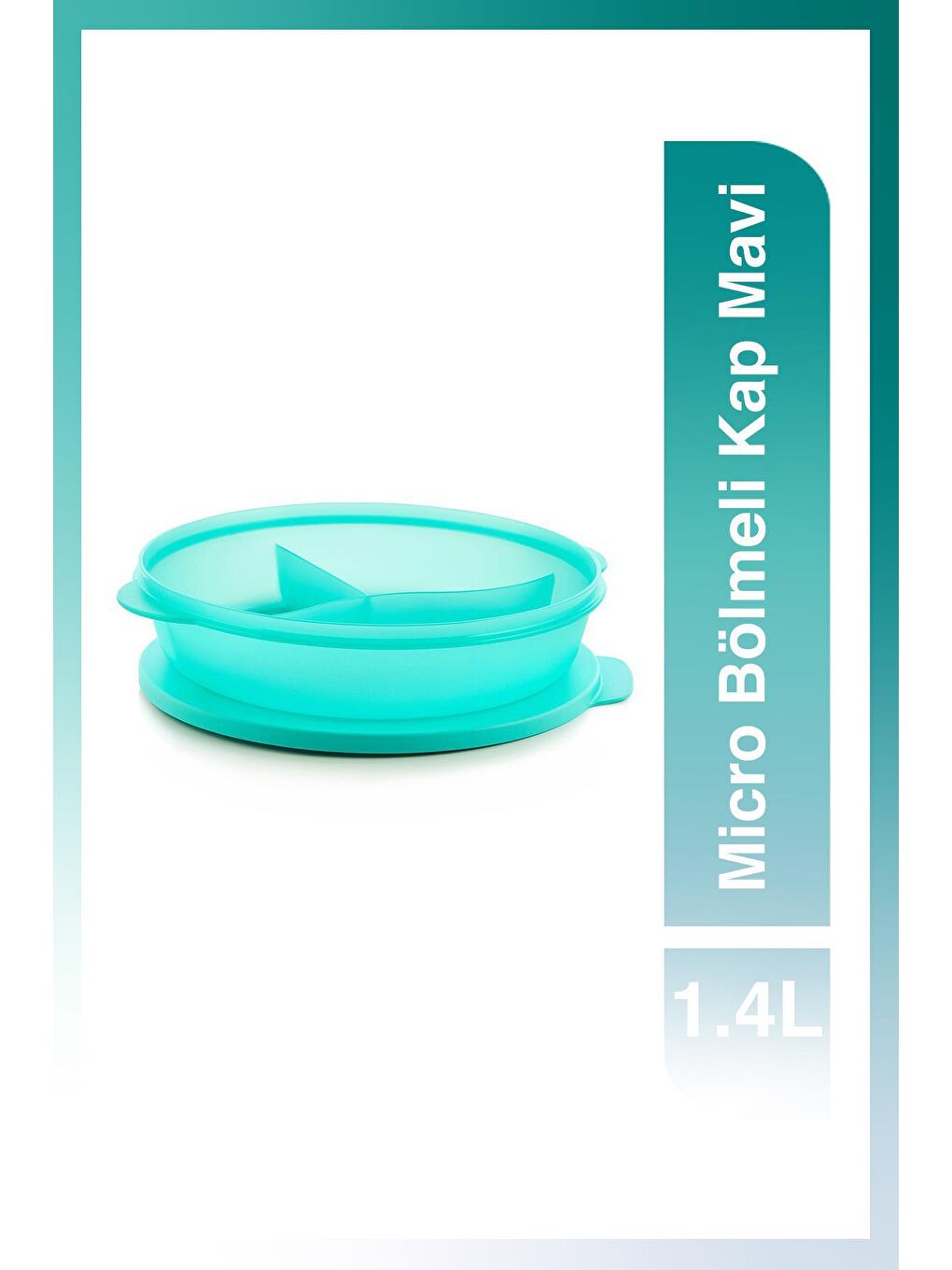 Micro Bölmeli Kap 1.4L Mavi