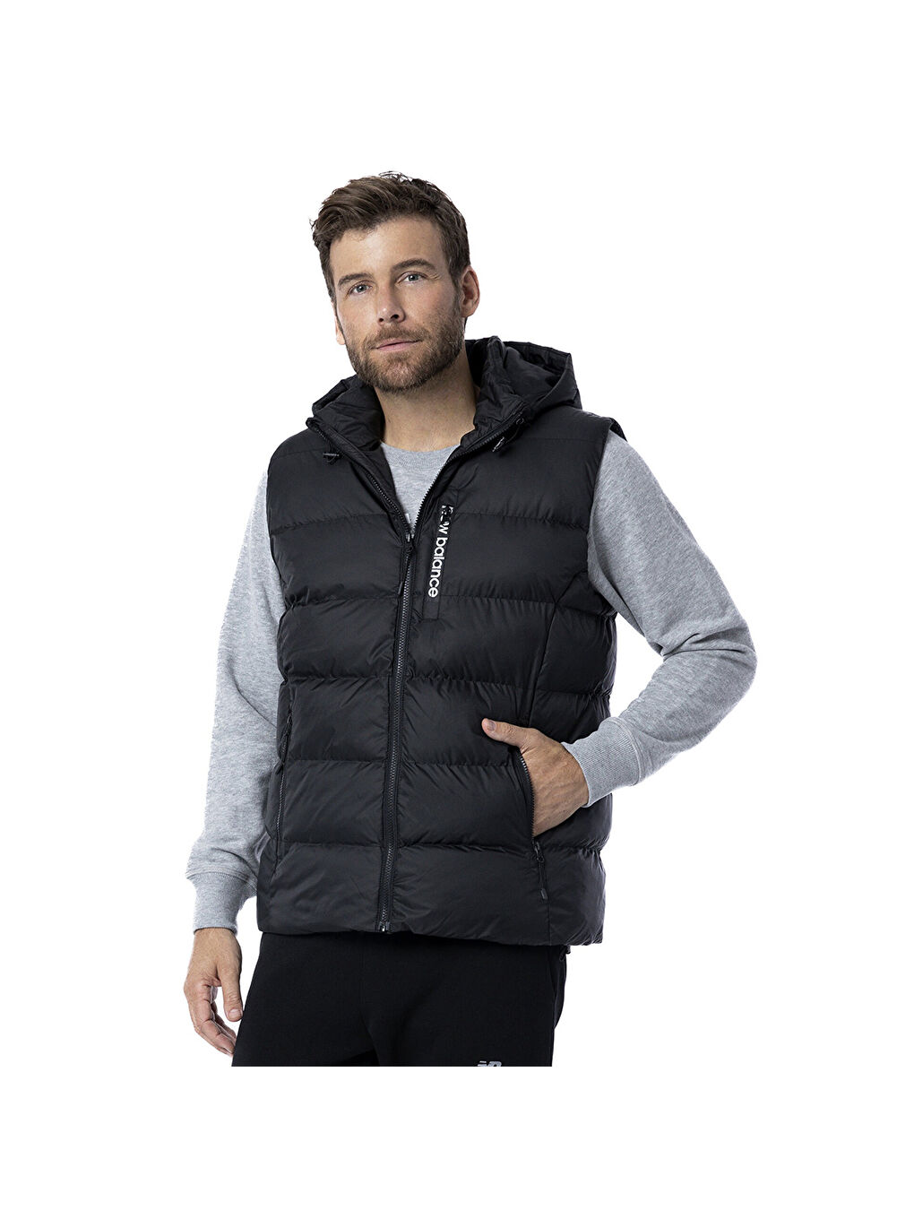 3123 Erkek Siyah Dik Yaka Yelek