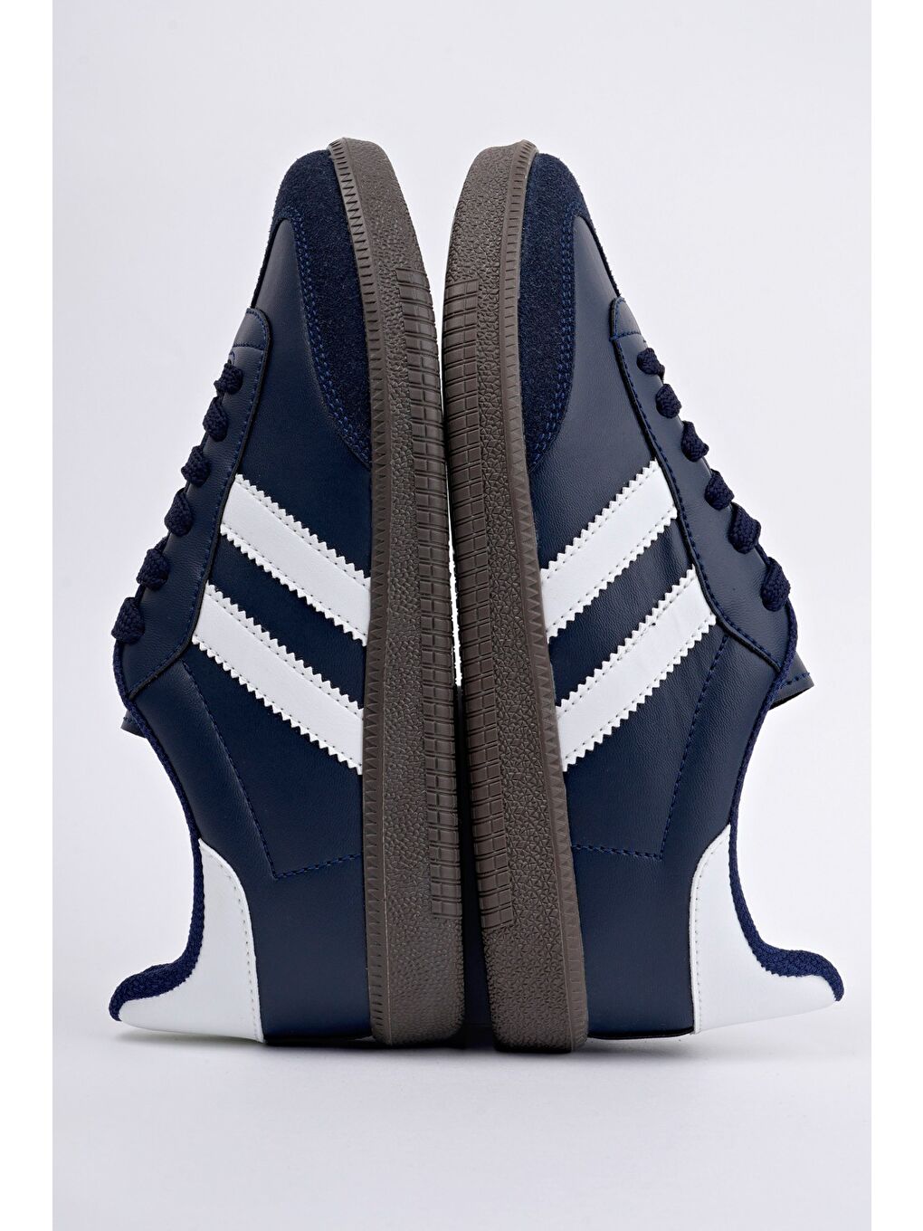 Lacivert GORDON Unisex Ortopedik Günlük Bağcıklı Yürüyüş Koşu Sneaker Spor Ayakkabı-7