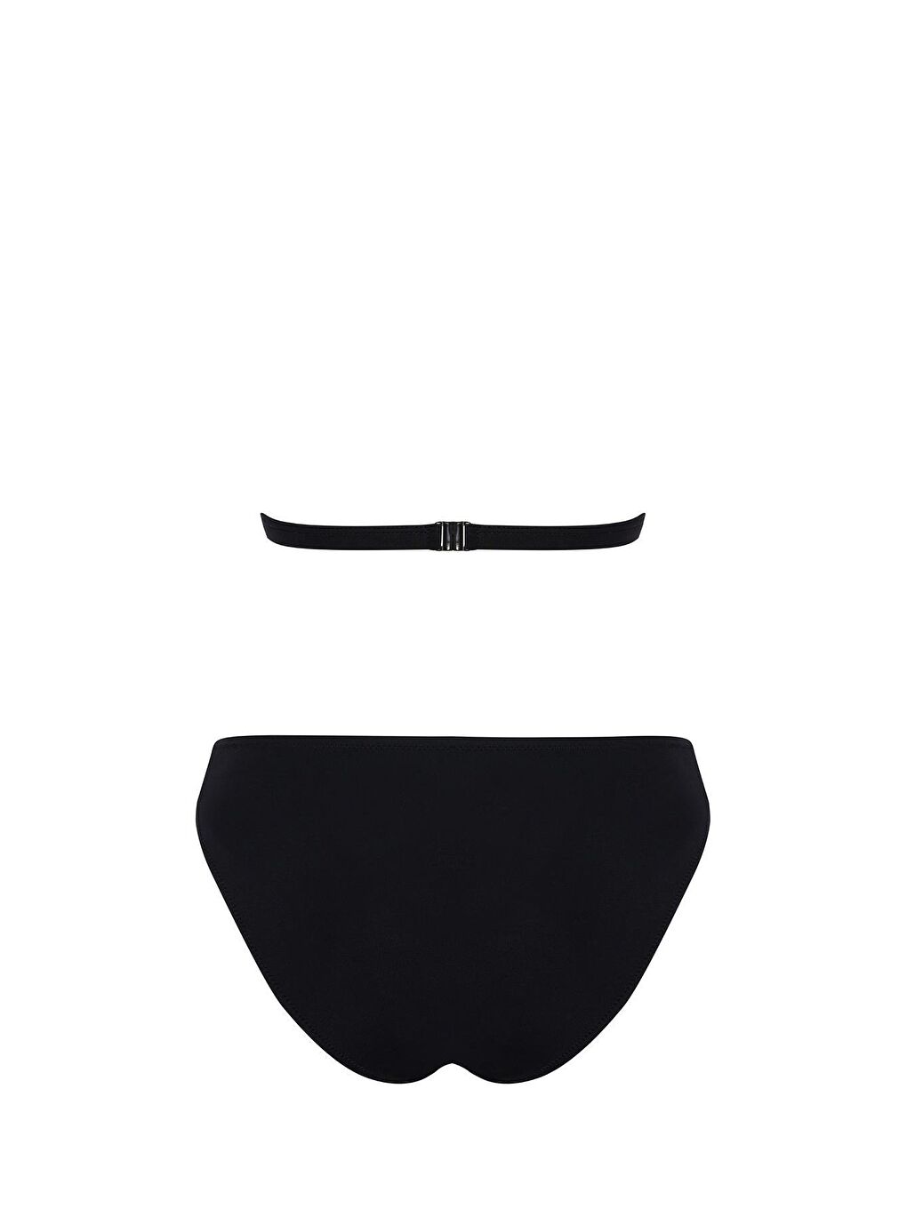 Sailor Moda Siyah Aksesuarlı Kaplı Destekli Bikini Takım - 1