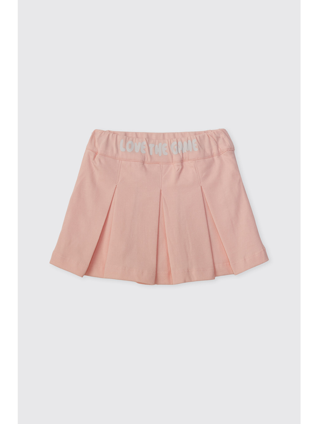 Kız Bebek Açık Pembe Örme Etek
