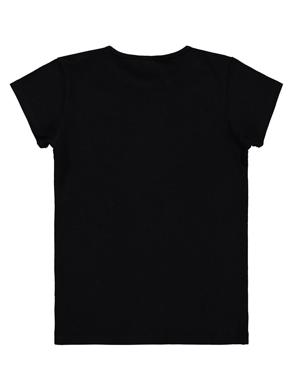 Girls Kız Çocuk Tişört 10-13 Yaş Siyah-1
