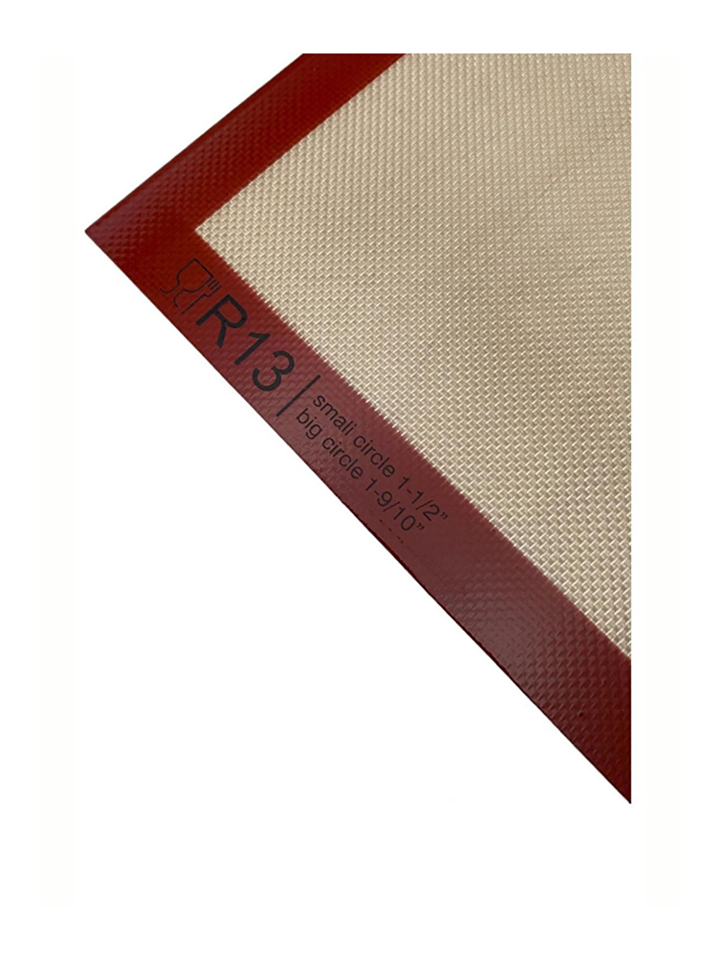 Karışık 1. Sınıf Fırın Pişirme Altlığı, Ölçülü Hamur Açma Matı 45 X 65 Cm, Bambu Saplı Silikon Merdane-4