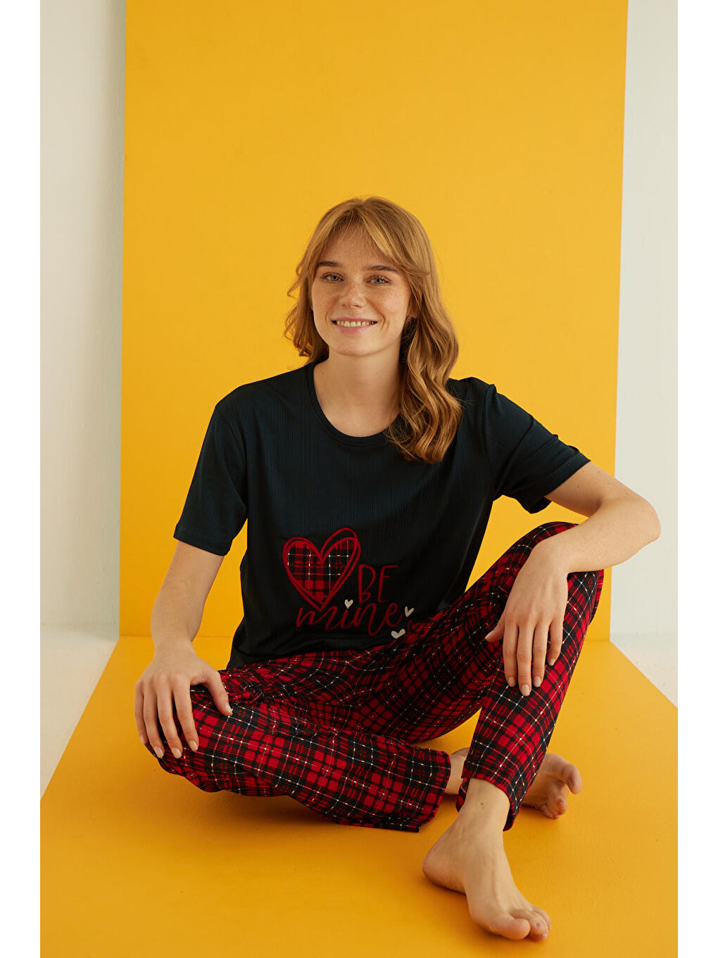 Lacivert Pegasus Pijama Takımı 7011-25