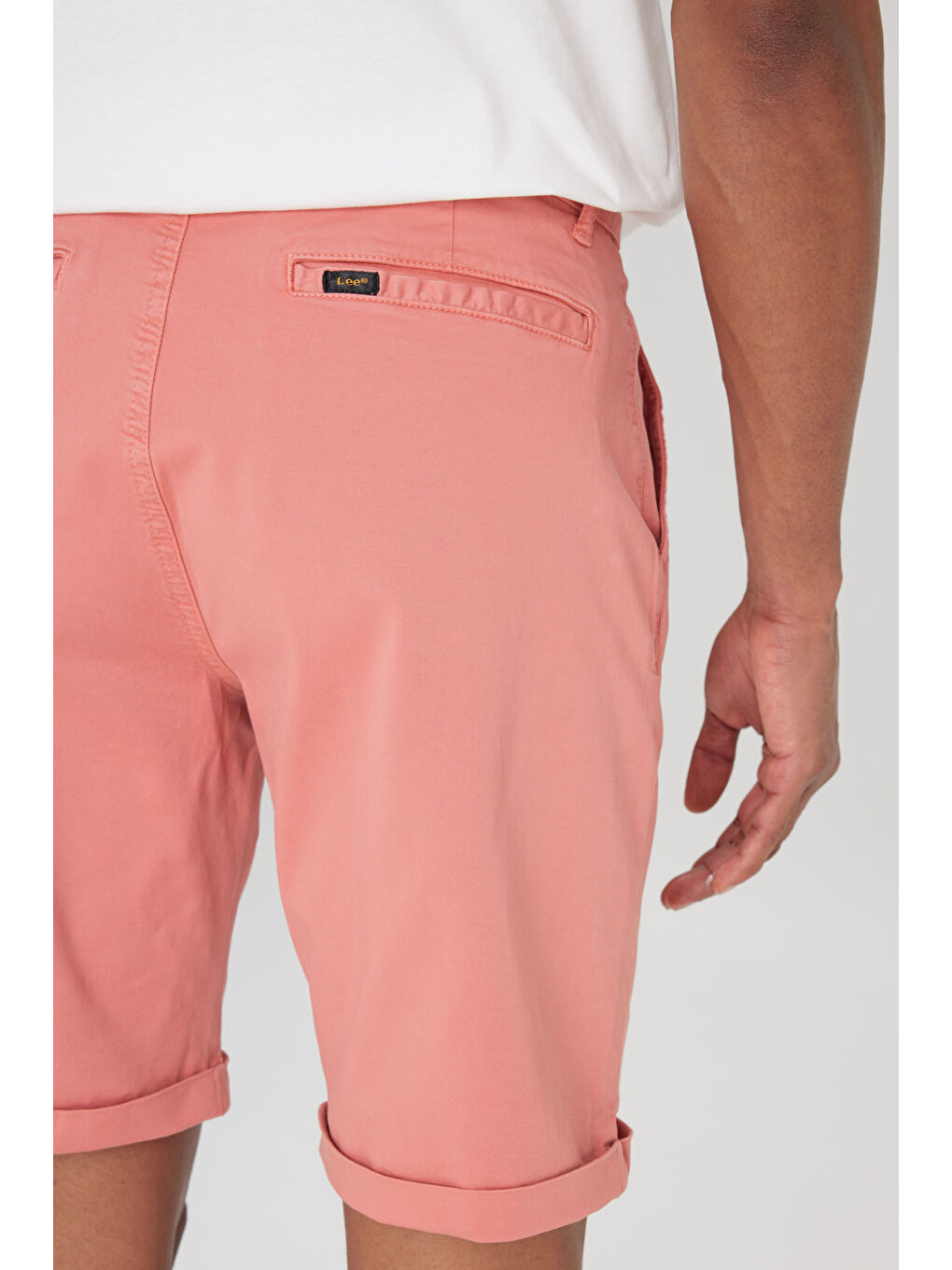 Regular Fit  Normal Bel Kırmızı Şort-2