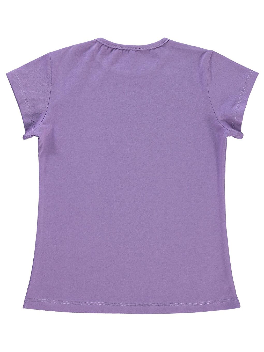 Girls Kız Çocuk Tişört 6-9 Yaş Açık Mor-1