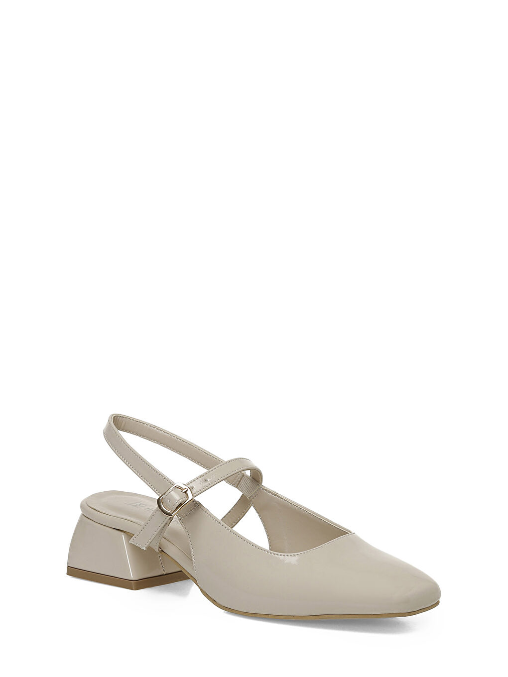 MARY 6FX Bej Kadın Topuklu Ayakkabı-1