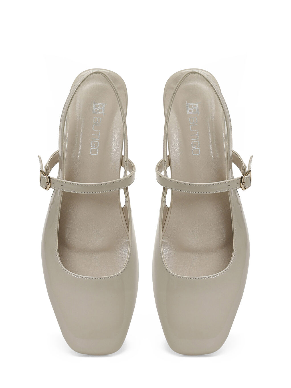 MARY 6FX Bej Kadın Topuklu Ayakkabı-3