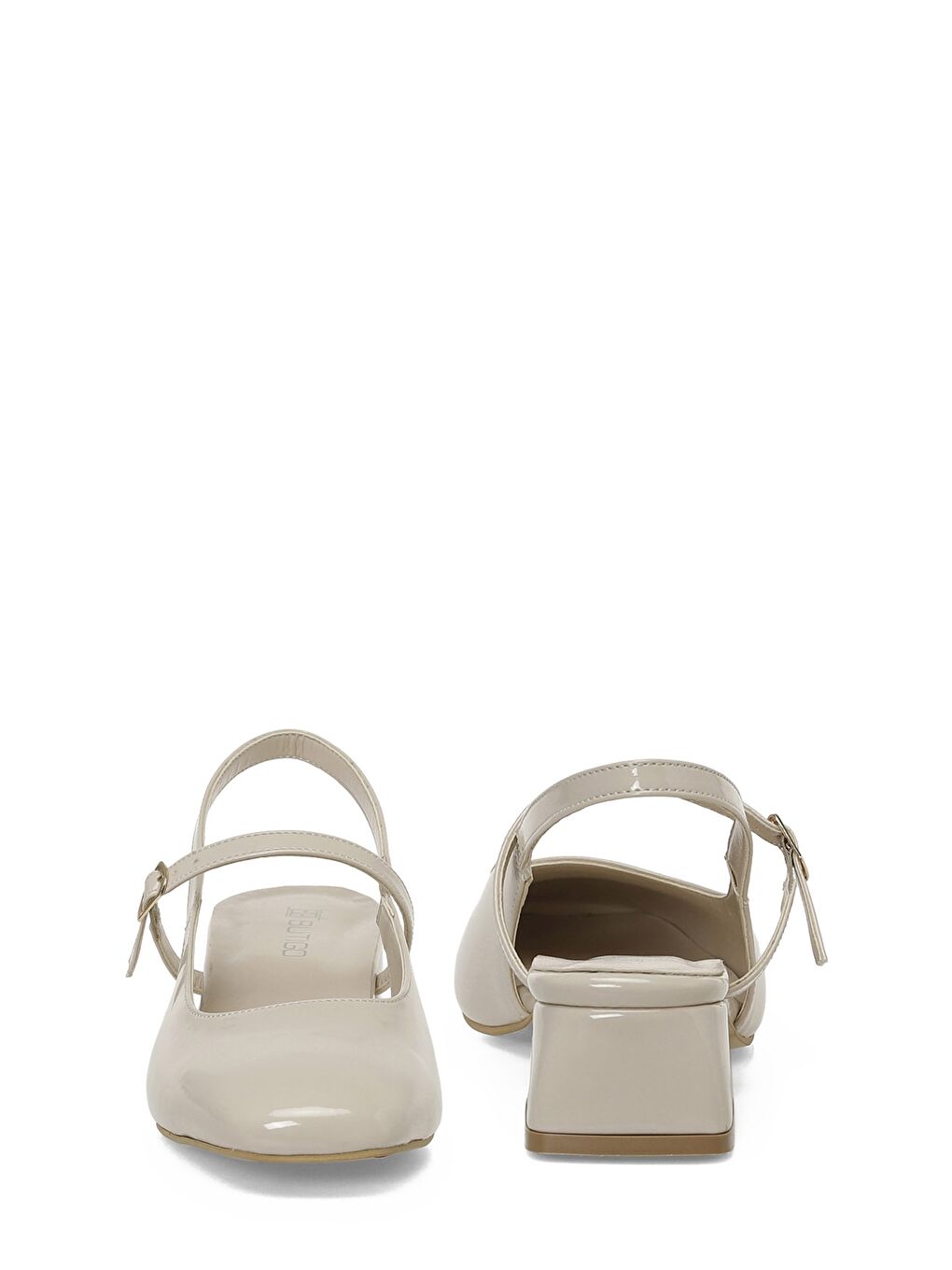 MARY 6FX Bej Kadın Topuklu Ayakkabı-4