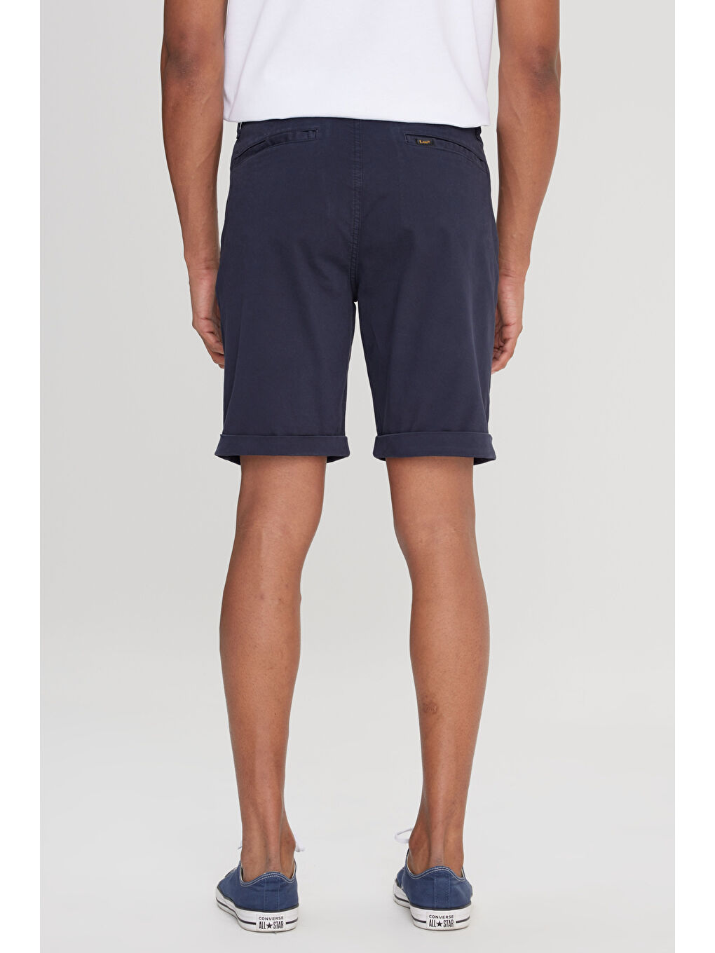 Regular Fit Normal Bel Lacivert Şort-4