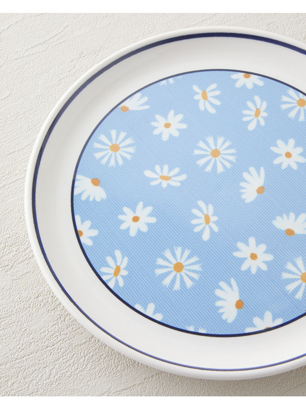 Beyaz Daisy Seramik Pasta Seti 13 parça 6 kişilik Renkli-4