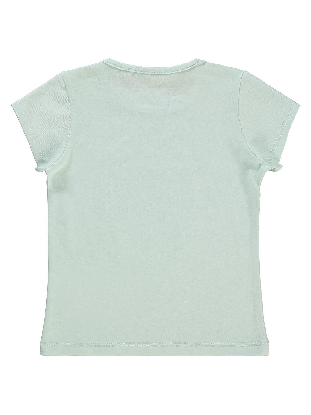 Yeşil Girls Kız Çocuk Tişört 2-5 Yaş Taze Nane-1