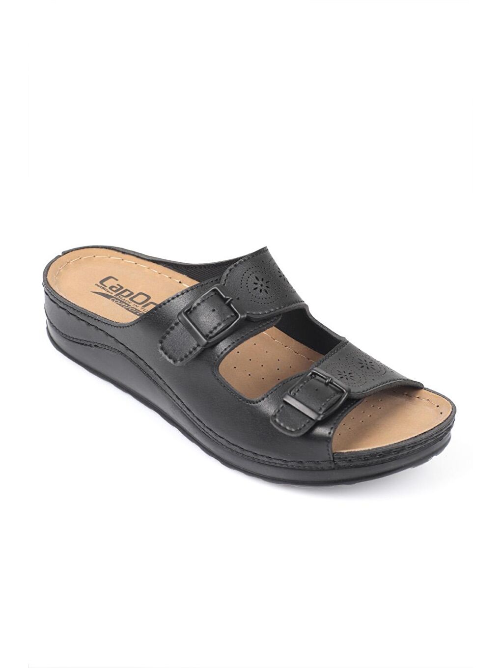 Siyah 107009 Kadın Konfor Anatomic Terlik-2