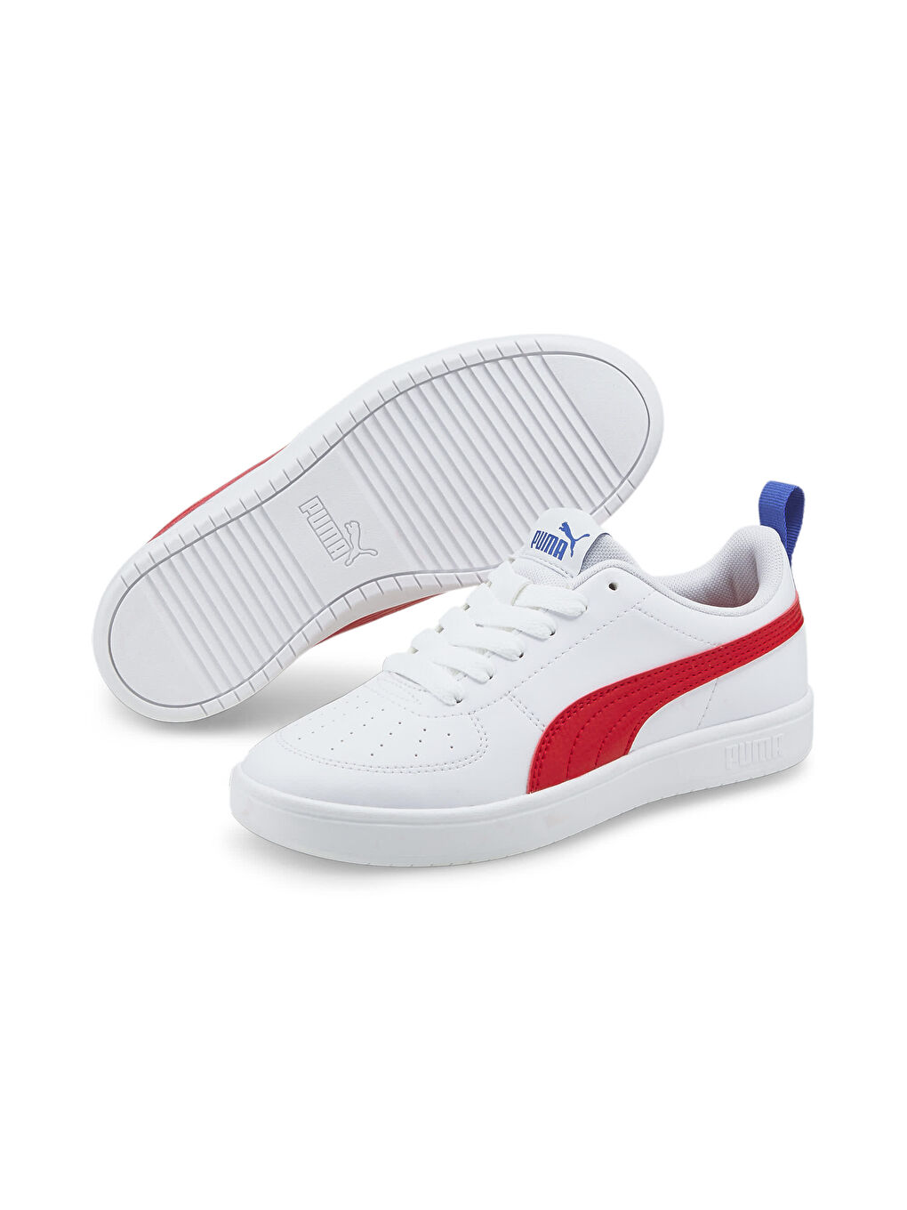 Beyaz RICKIE Genç Ayakkabısı-5