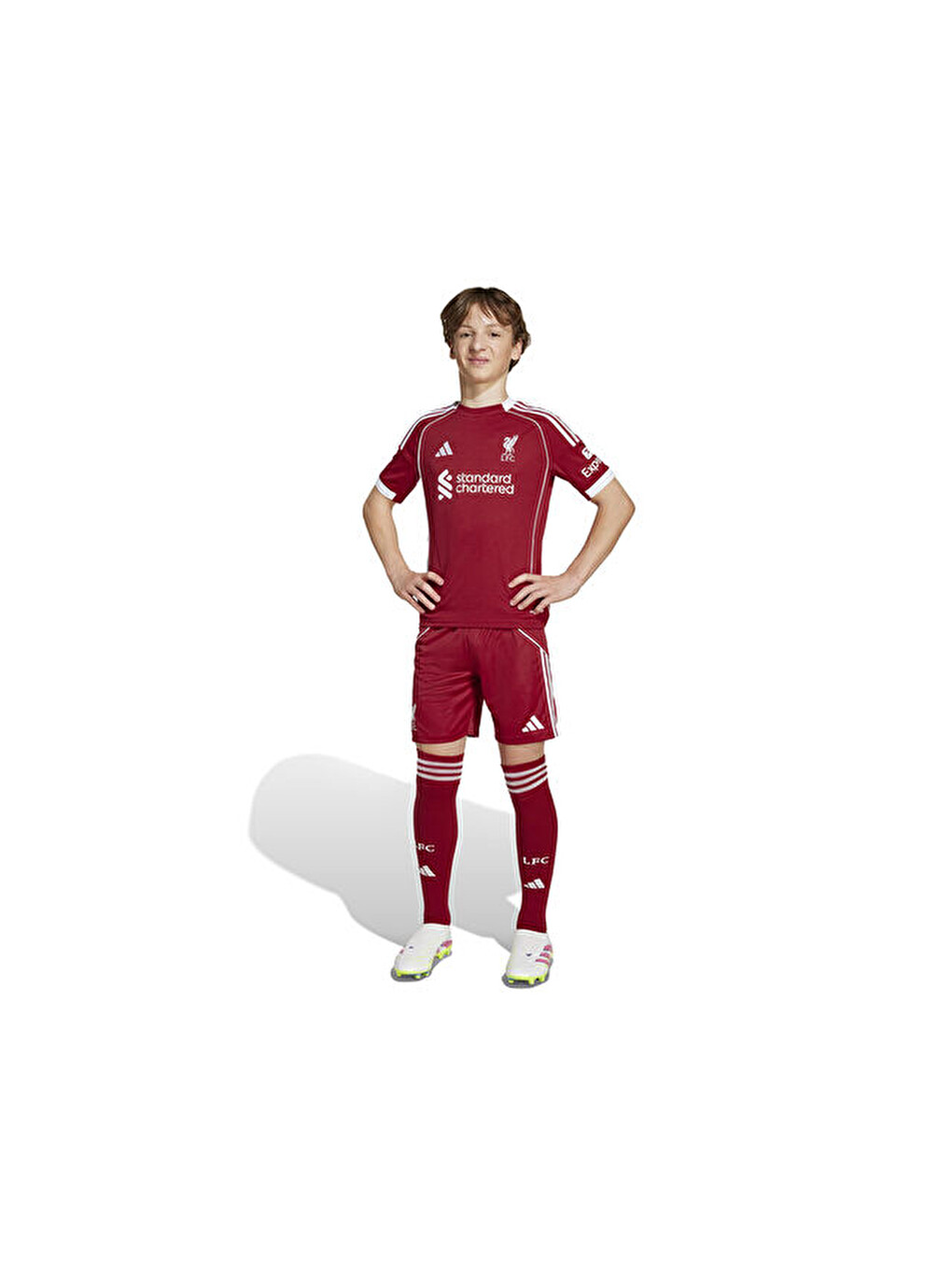 Liverpool Fc 25/26 İç Saha Şortu Çocuk Liverpool Fc 25/26 İç Saha Şortu Jv6441 Kırmızı
