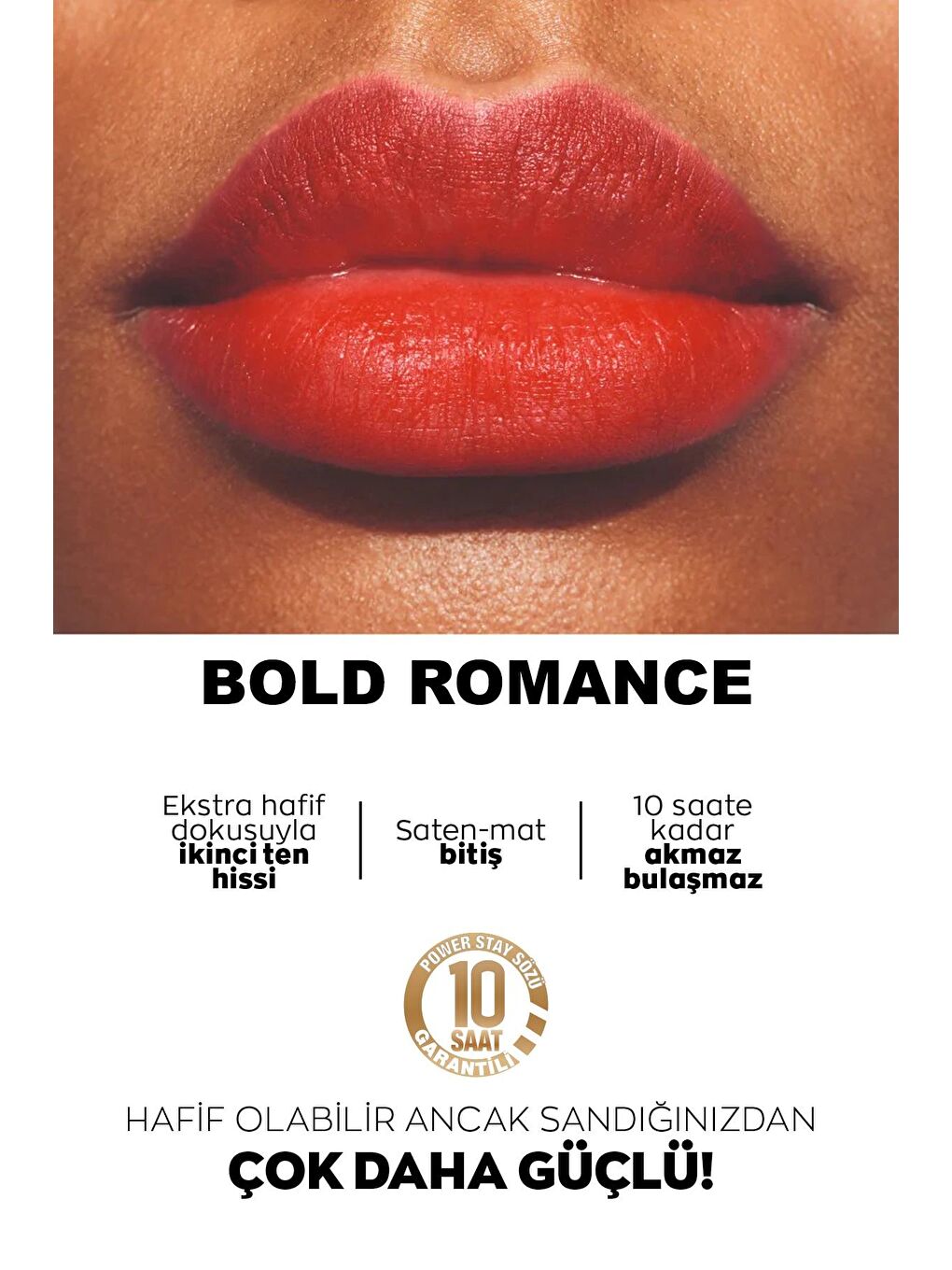 AVON Power Stay Likit Ruj Bold Romance - 1