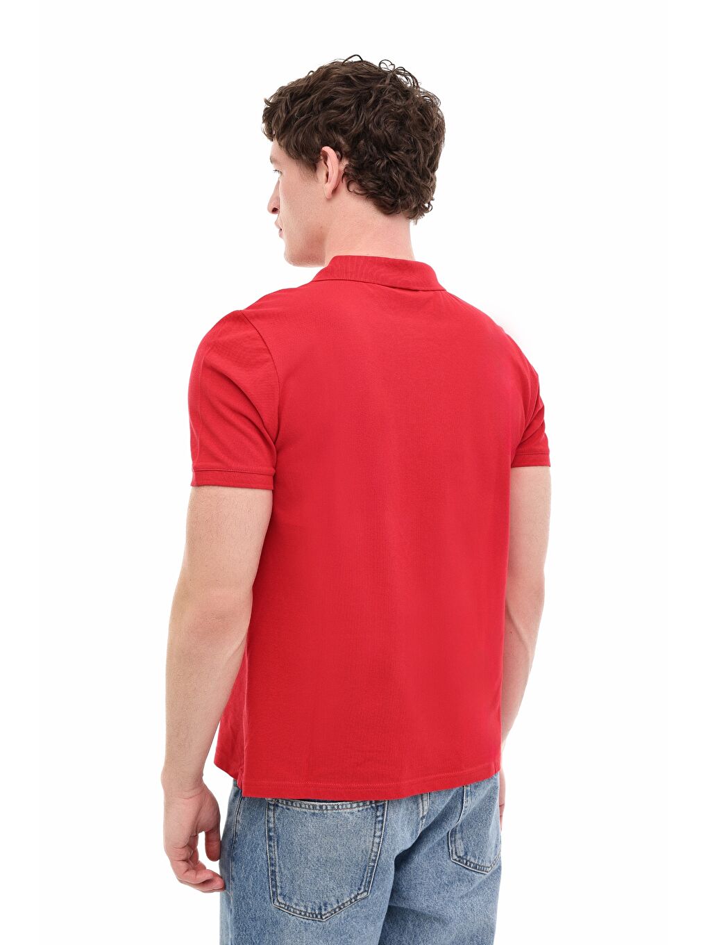 MB CT953 POLO T-SH 6FX Kırmızı Erkek Kısa Kol T-Shirt-1