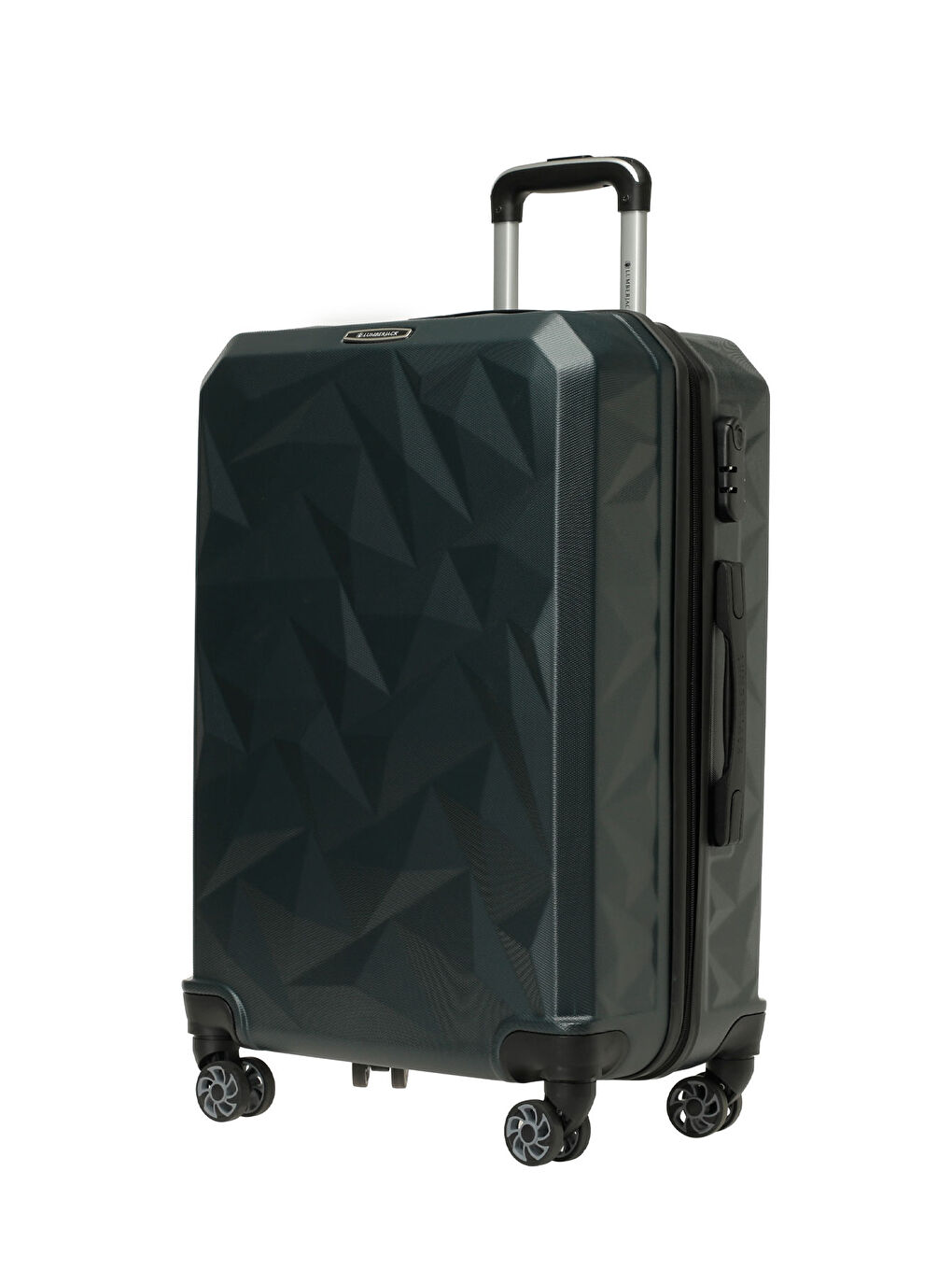 HEXAGON -B ABS 5PR Haki Unisex Büyük Boy Valiz-1